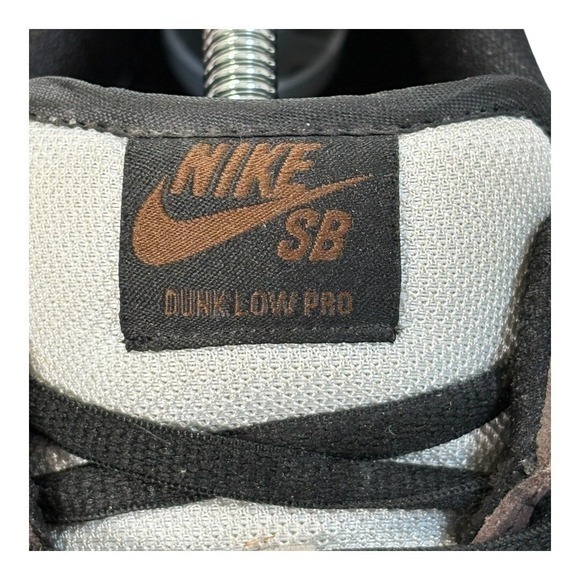 Nike Dunk Pro SB Low Trail End Brown White Sneakers 304292-102 Men Size 10 - Picture 11 of 14